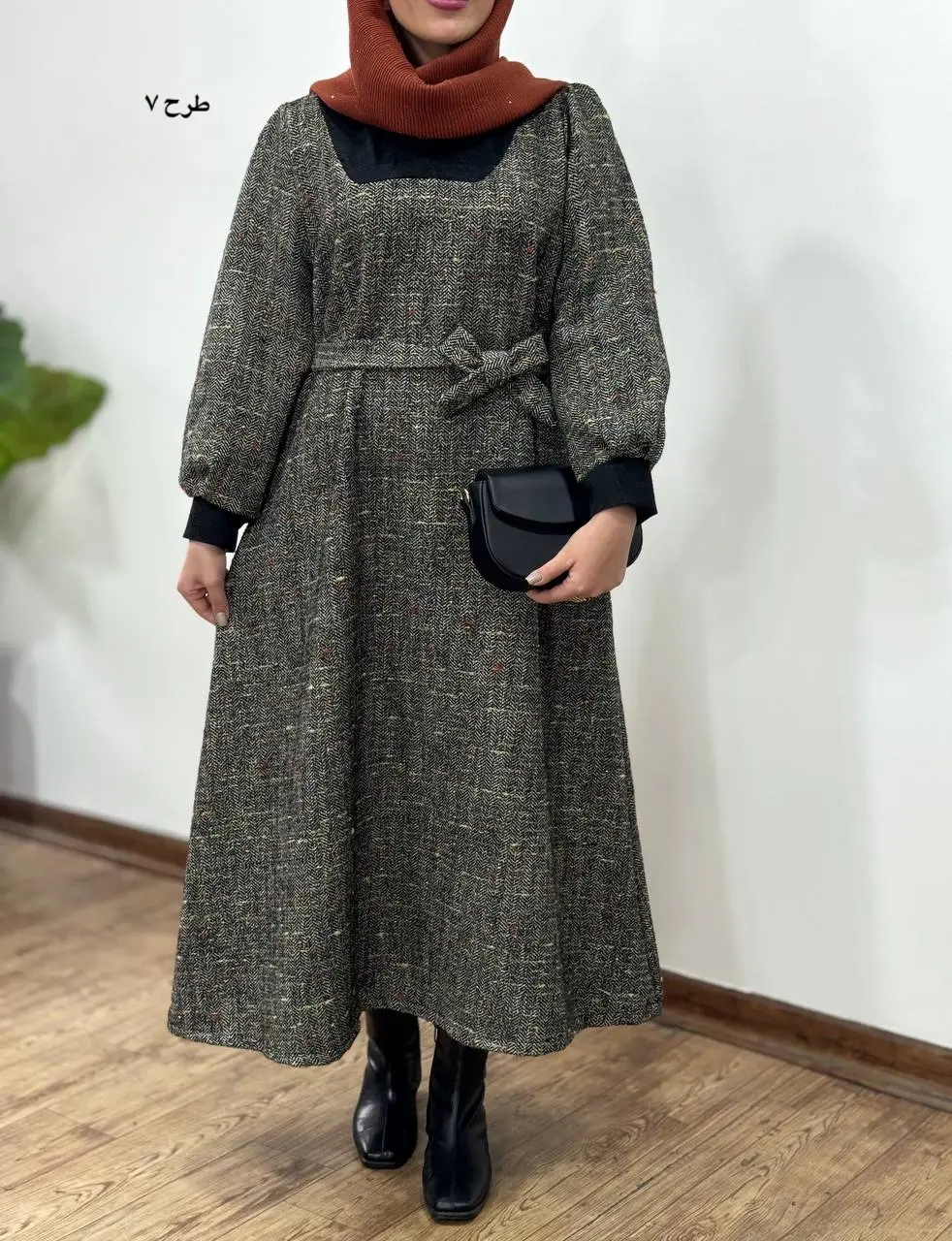 پالتو بلند پشمی فرنوش